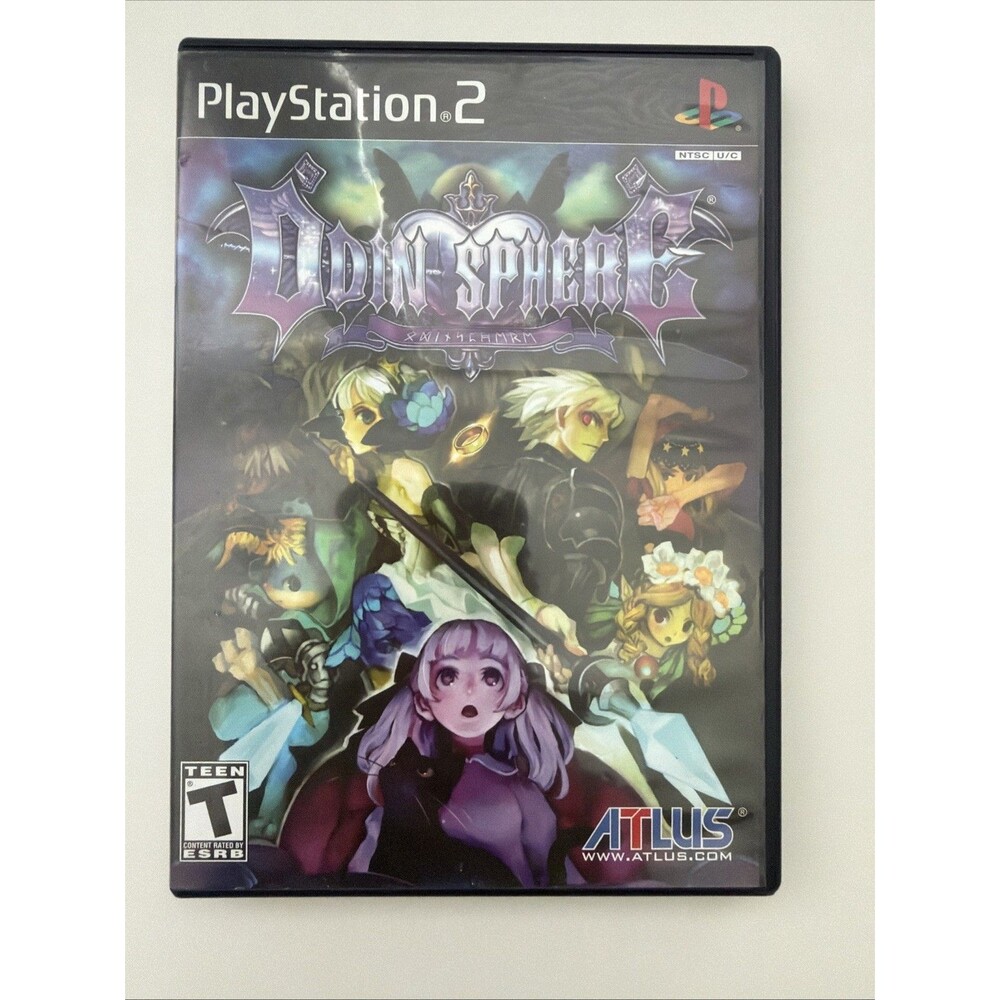 Odin Sphere PS2 (2007, ATLUS) Black Label Sony Playstation 2 Complete CIB